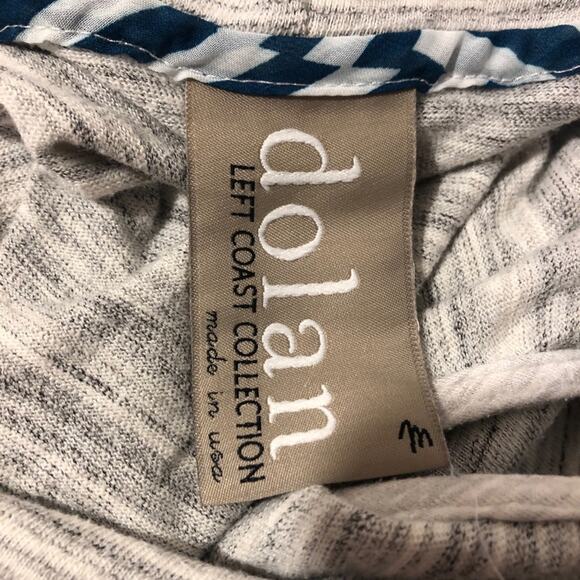 Anthropologie Dolan Cowl Neck Tank Gray Medium - Picture 6 of 6